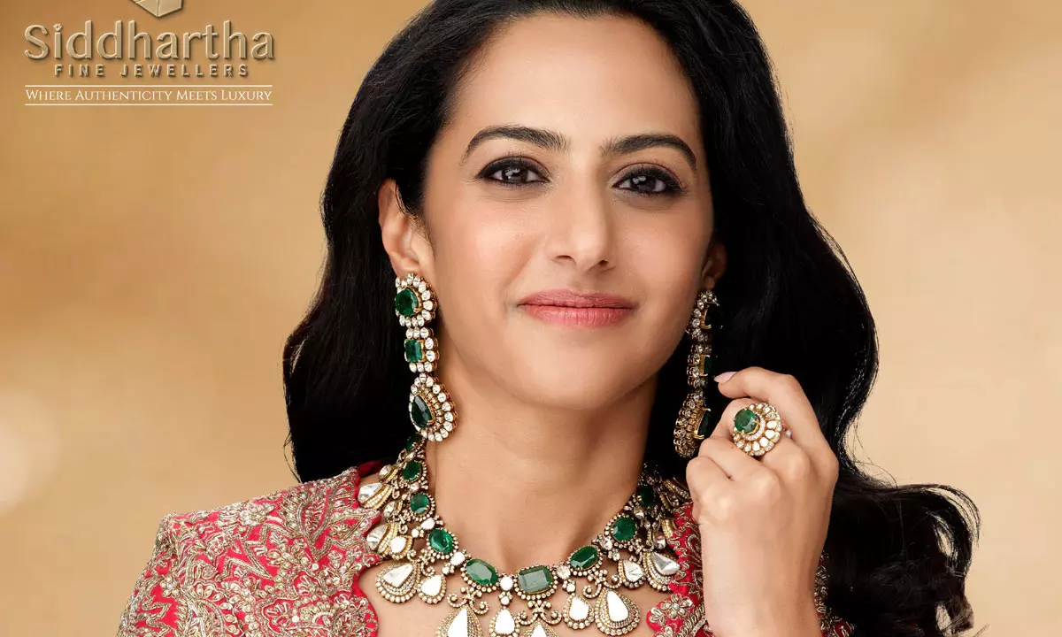 NBKs daughter Tejaswini dazzles in Siddhartha Fine Jewellers ad