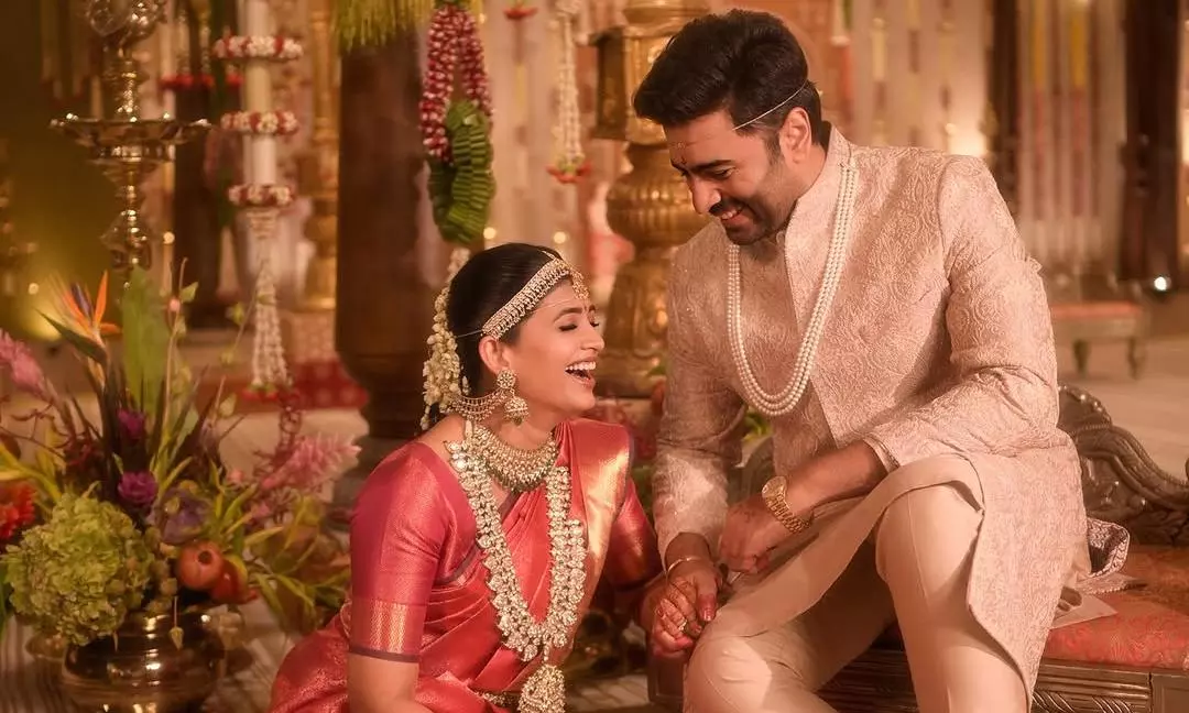 Nara Rohith and Sireesha’s Unseen Wedding Pictures