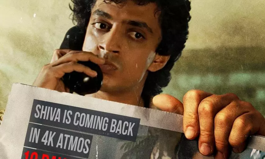 Nagarjuna’s Shiva Re-Release Poster With Raghuvaran Shakes Internet