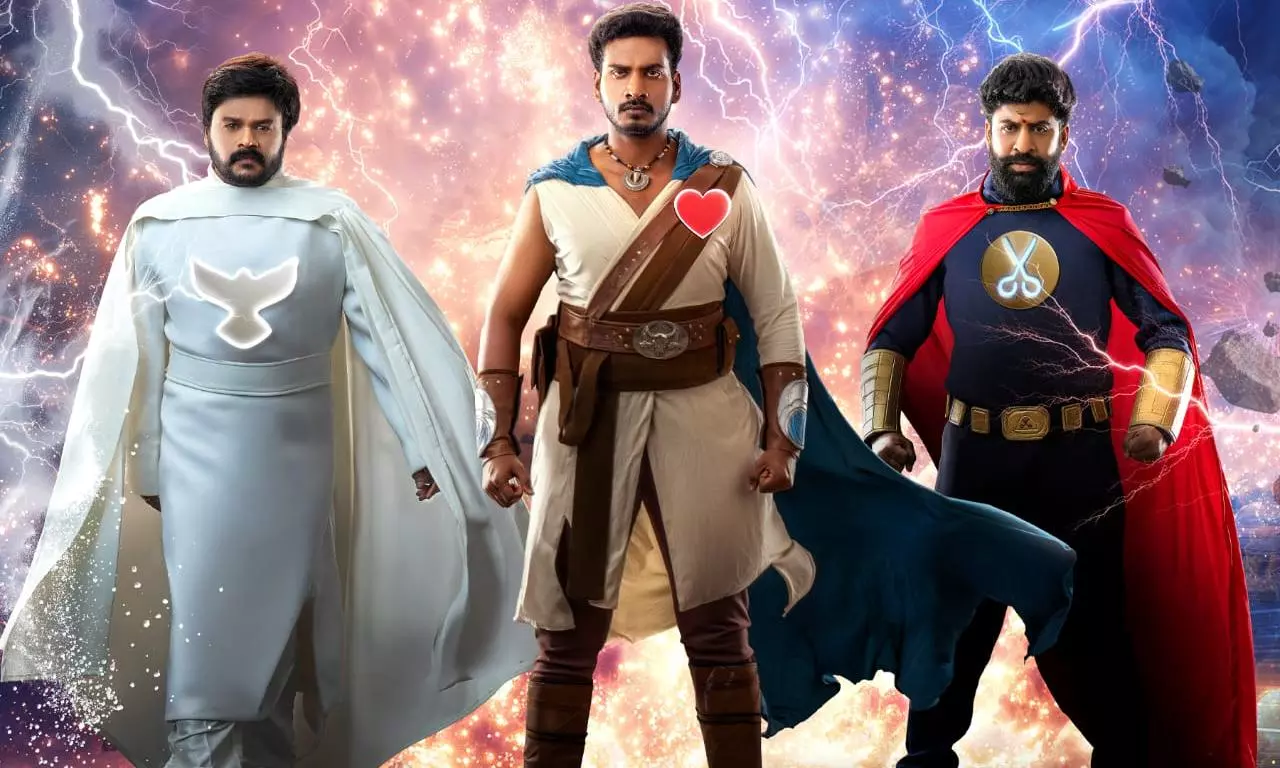 Srikanth Odela Introduces Superhero Husbands in Purushaha