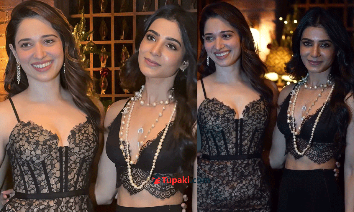 Samantha And Tamannaah’s Glamorous Hug Goes Viral
