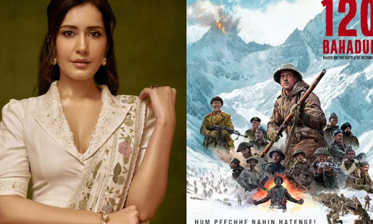Raashii Khanna Faces Emotional Rollercoaster In 120 Bahadur!