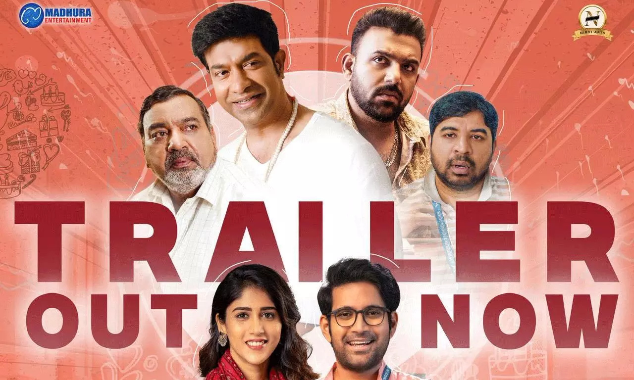 Santhana Prapthirasthu Trailer is full of comedy & chaos