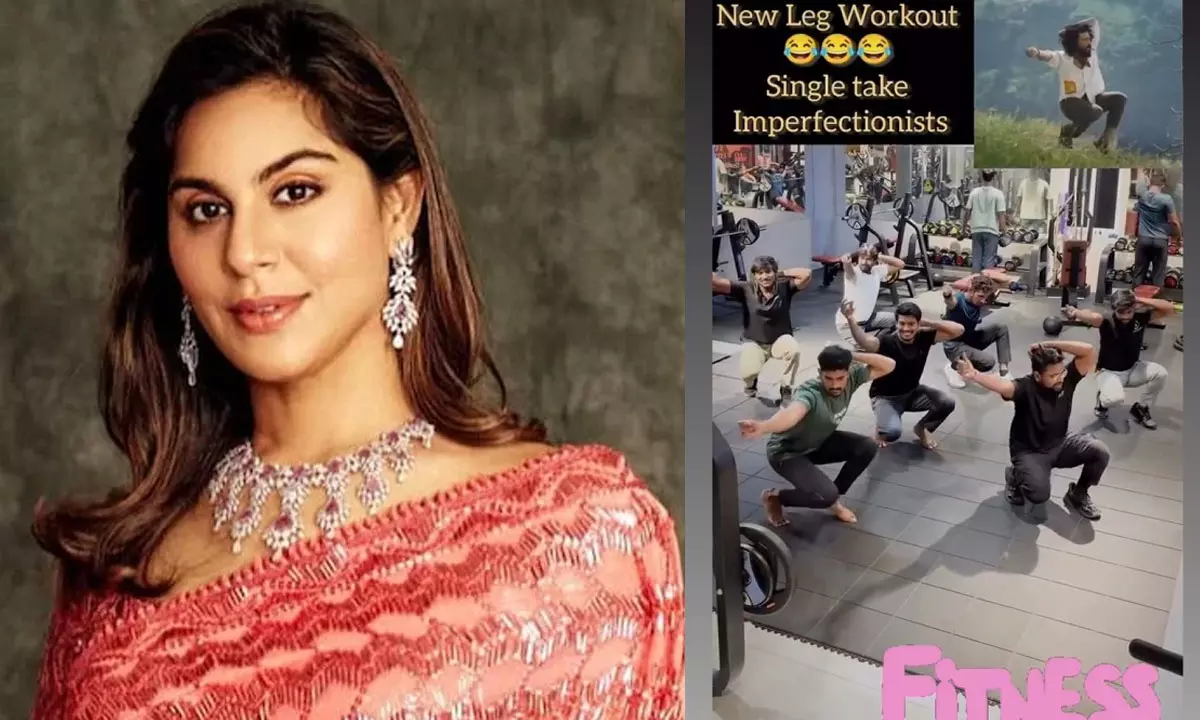 Upasana Shares Hubby Ram Charan’s Viral Hook Step Trolls