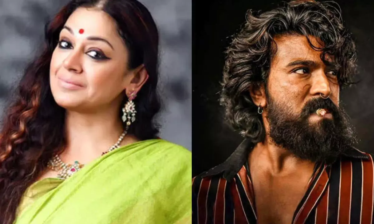 Senior Actress Shobana To Play Crucial Part In Peddi?