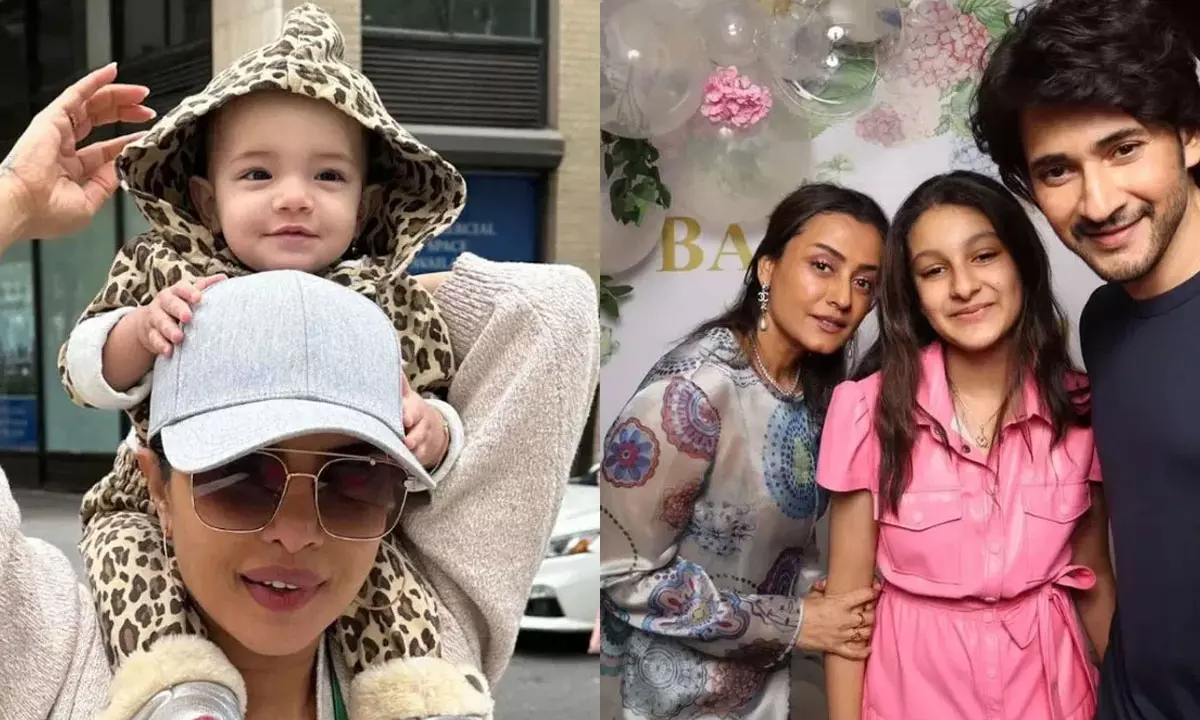 Priyanka Chopra reveals Daughter’s cute bond with Mahesh Babus daughter