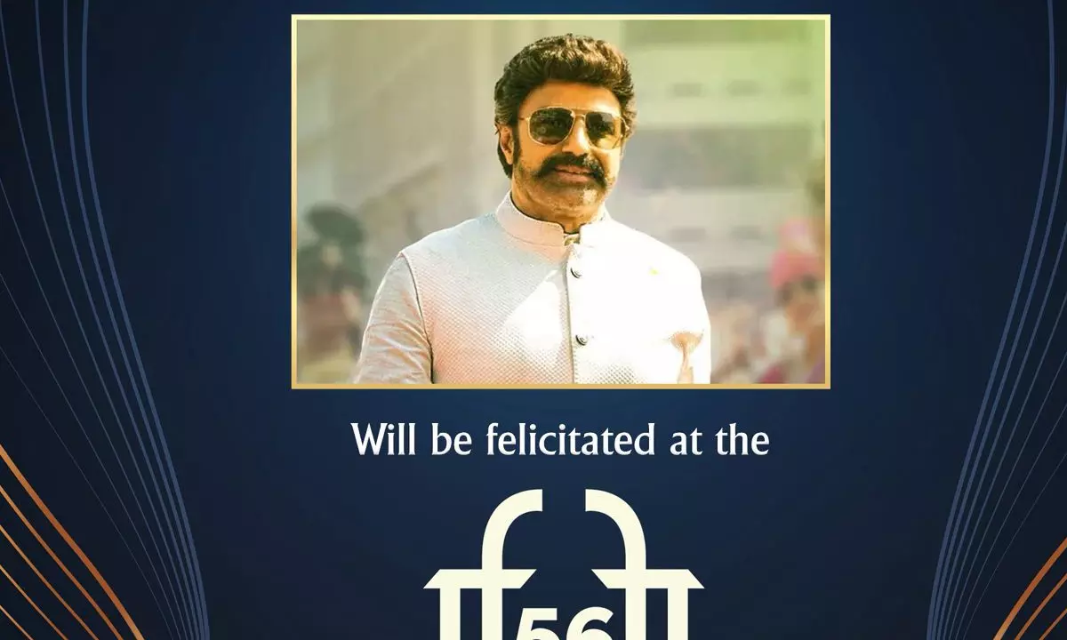 NBK to be specially honored at IFFI