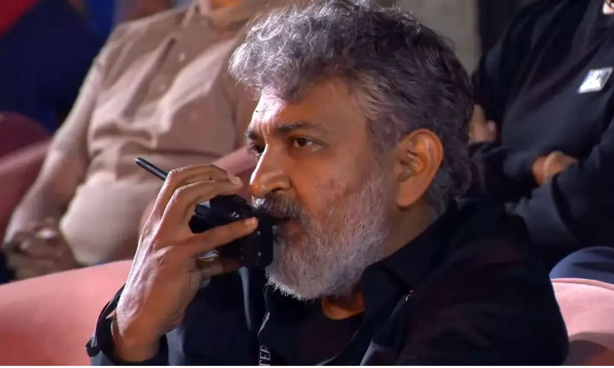Is Rajamouli not Disappointed With Varanasi Event?