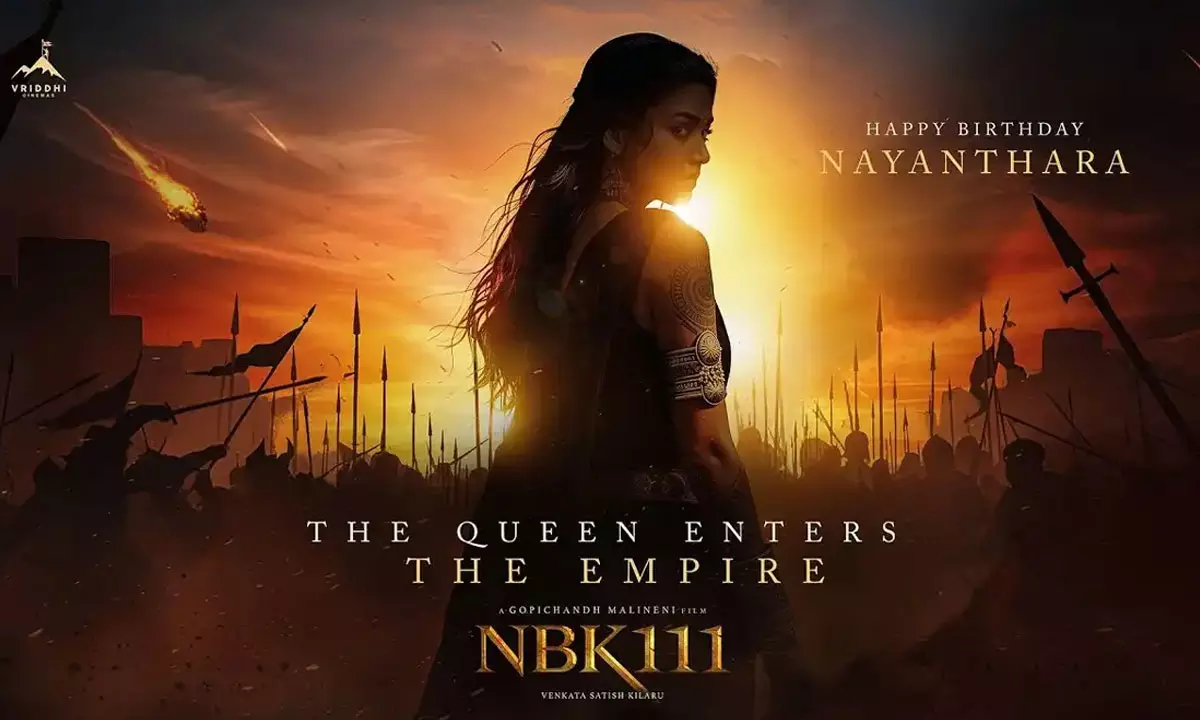 Watch: Nayanthara Enters NBK111 With Royalty