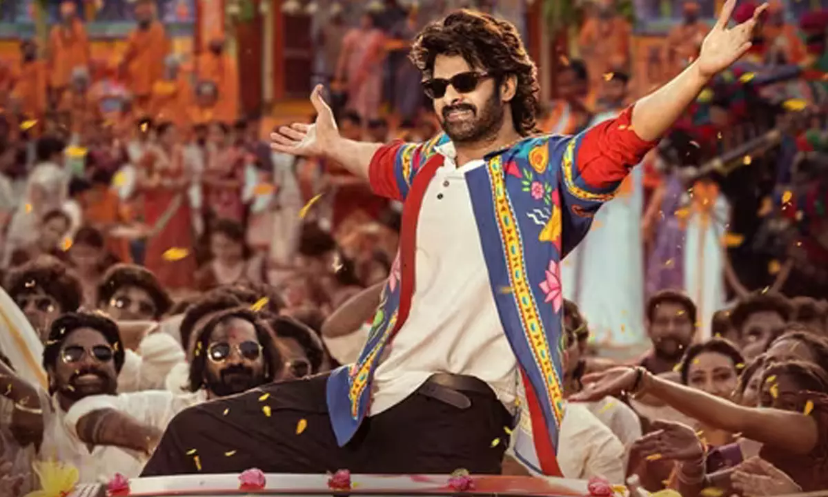 Prabhas Jathara Song: Maruthi Cooking Big?