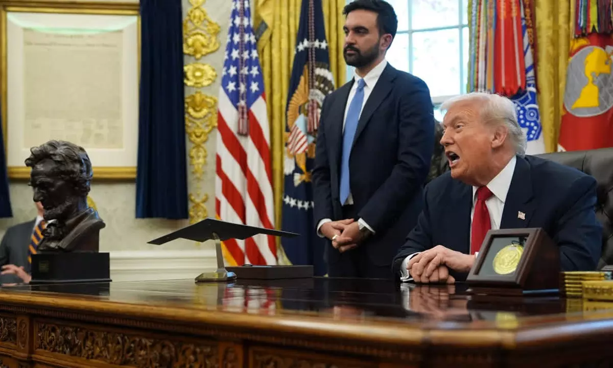 Must Watch: Trump And Indian Origin Mamdani @ Oval Office!