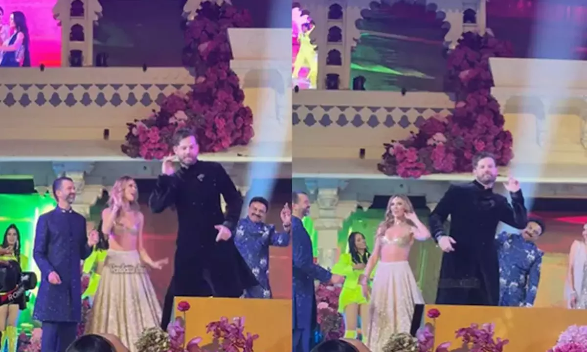 Watch: Donald Trump Jr Dances With Ambanis