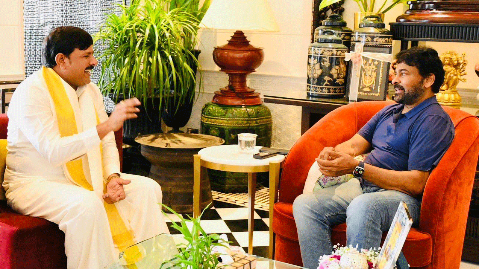 Chiranjeevi To Join Sri Srinivasa Mahotsavam After Special Invitation