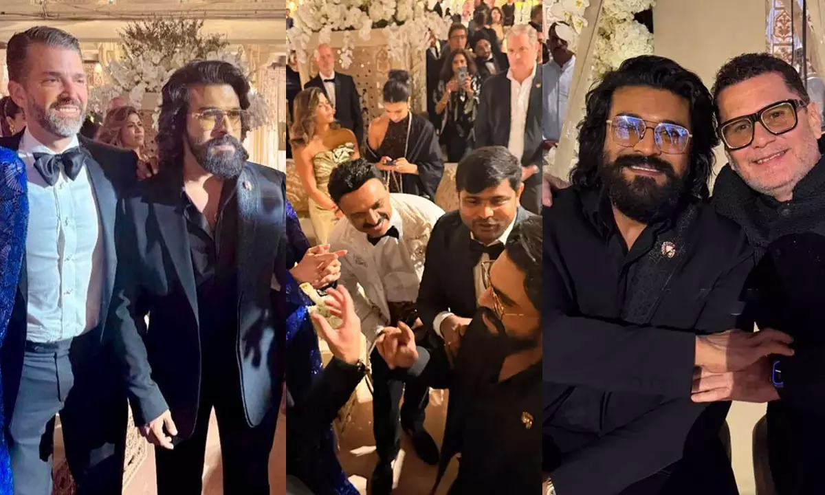 Ram Charan Turns Heads At Billionaires Wedding