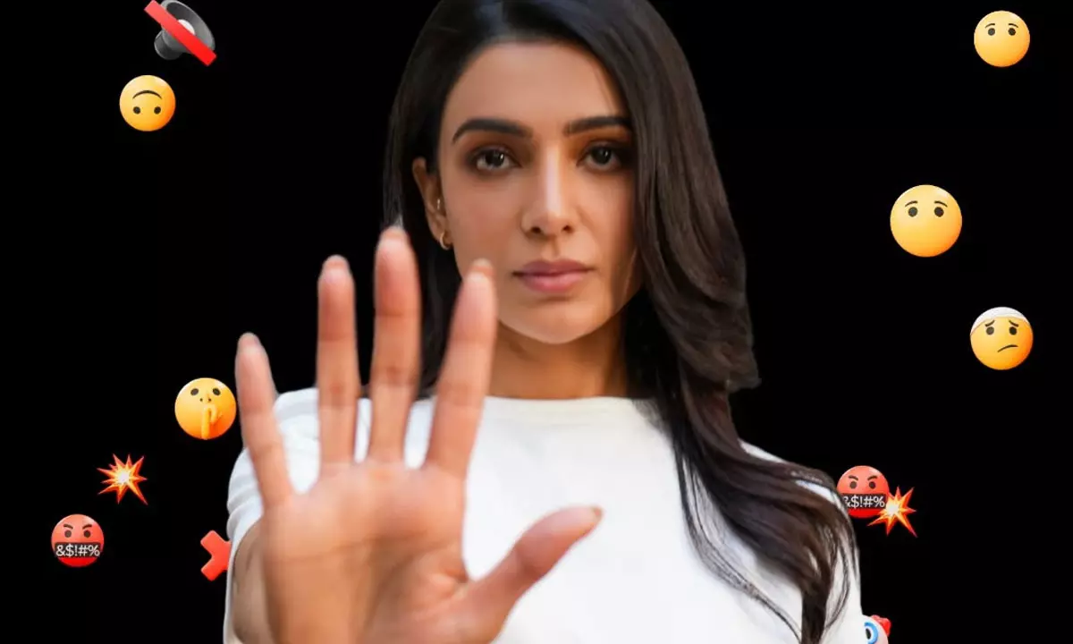 Samantha Strongly States Her Mission To End Online Harassment