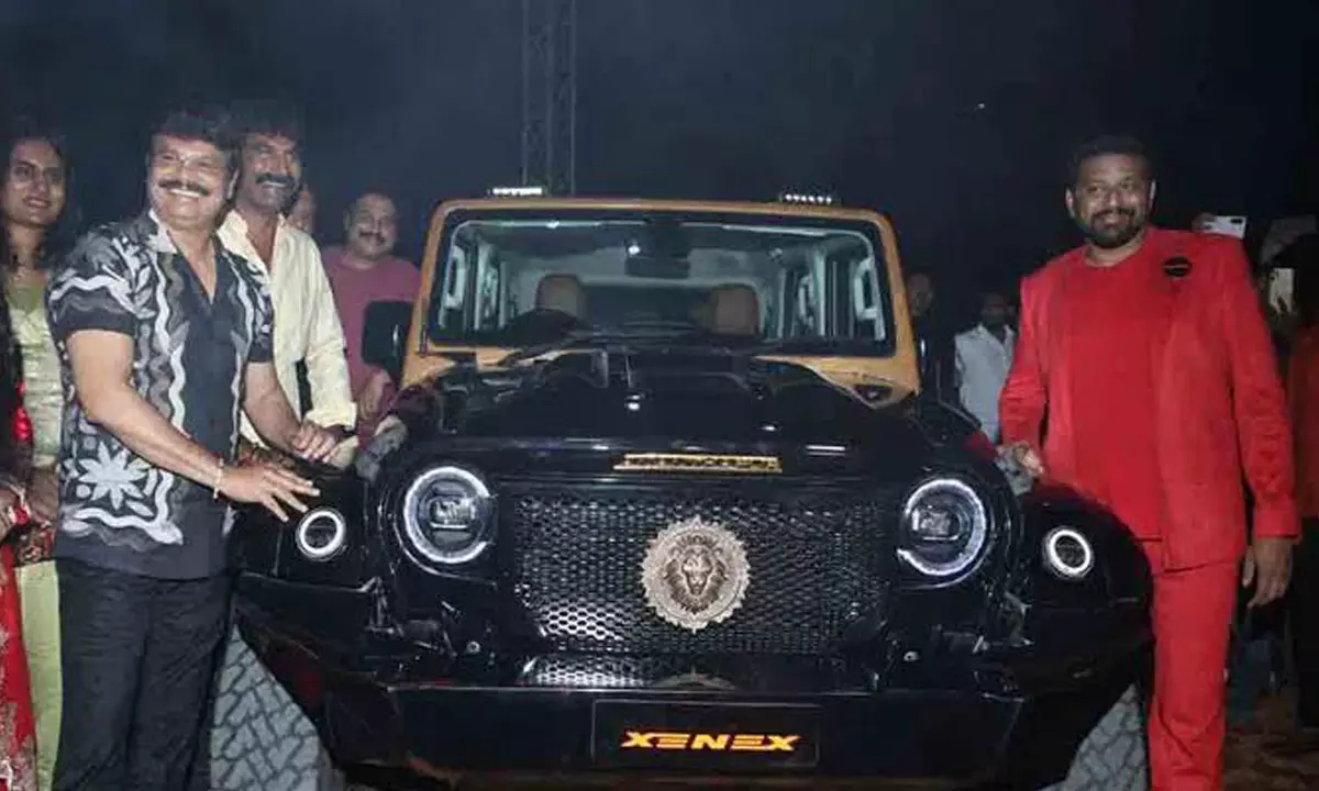 Akhanda 2 Makers Launch Powerful Vehicle Akhanda Roxx