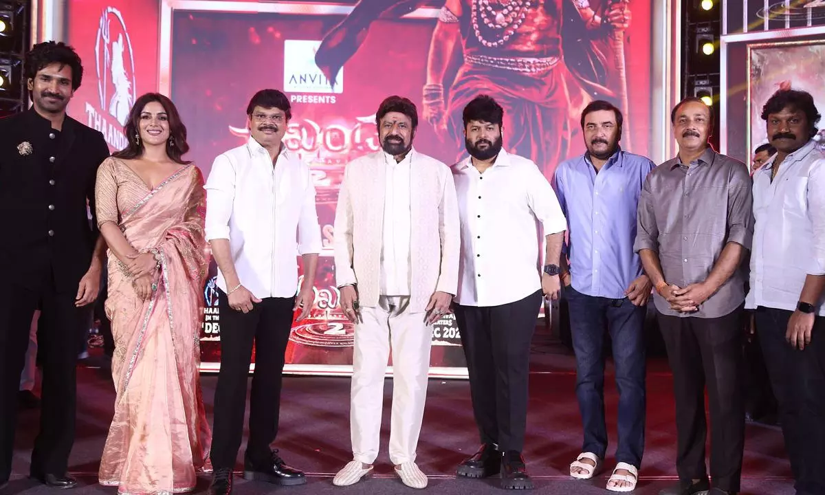 Im like mercury and Lord Shiva blessed Akhanda 2 with divinity - NBK