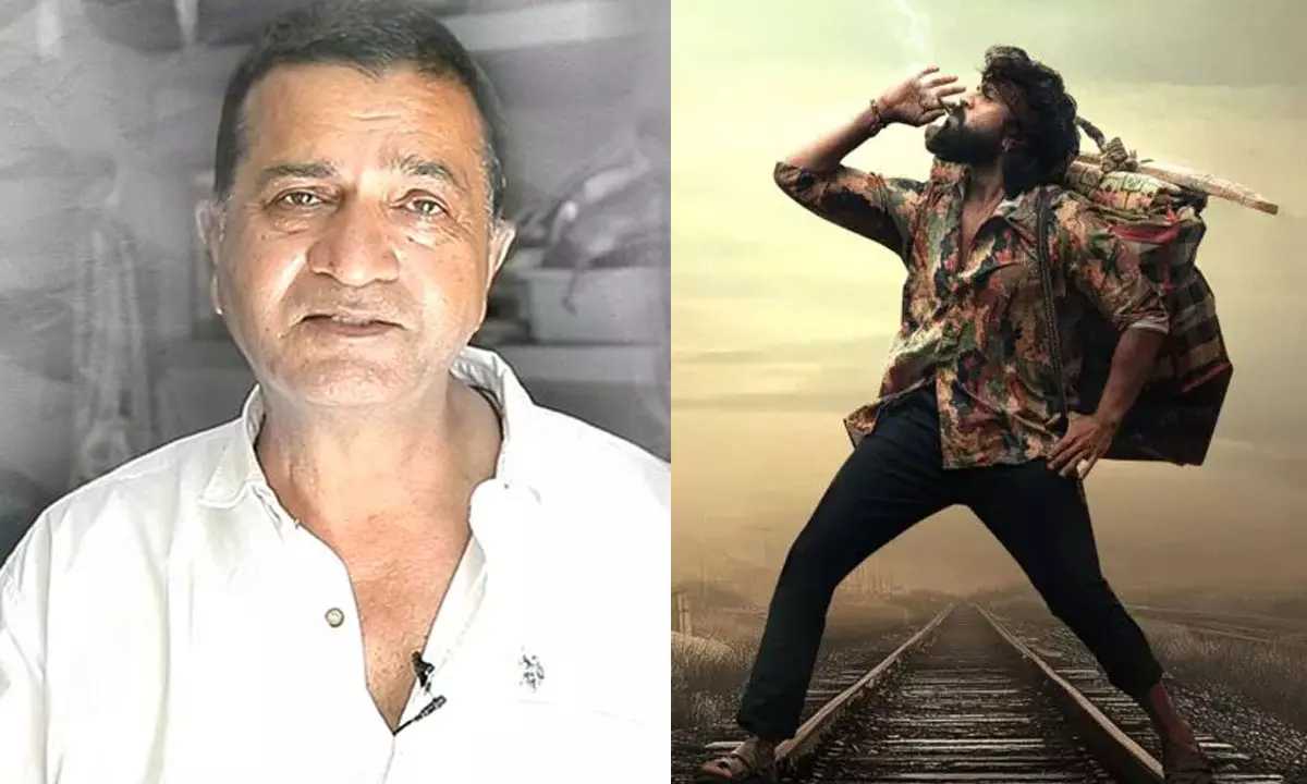 What’s Bollywood star’s Father Doing On Ram Charan Film Set?