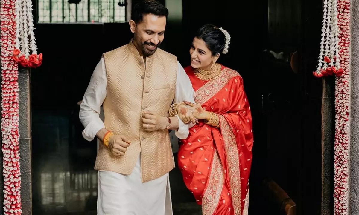Samantha Ruth Prabhu Shares First Photos From Her Wedding With Raj Nidimoru Samantha Ruth Prabhu Shares First Photos From Her Wedding With Raj Nidimoru