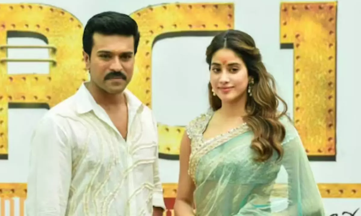 Ram Charan And Janhvi Set For Hot Glam Shoot