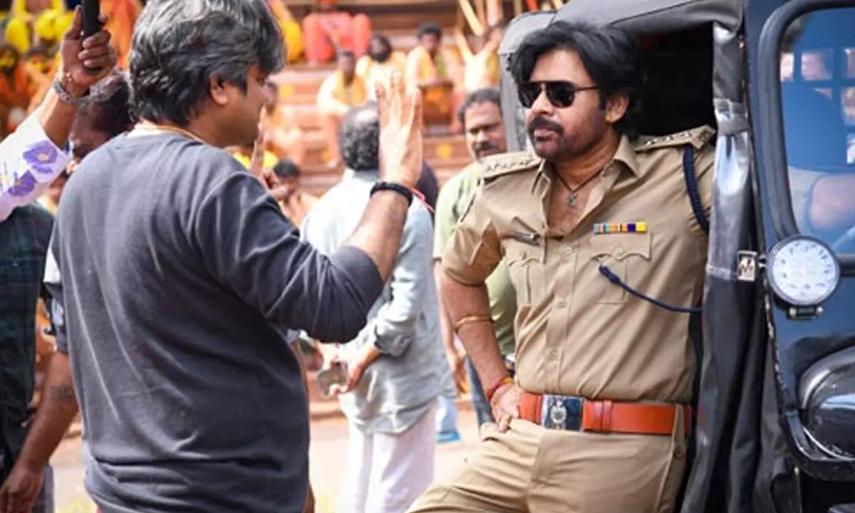 Harish Shankar Recreates Gabbar Singh Scene For Ustaad Bhagat Singh