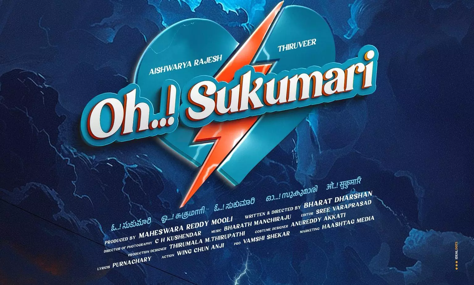 Thiruveer and Aishwarya Rajeshs Pan-India film gets interesting title