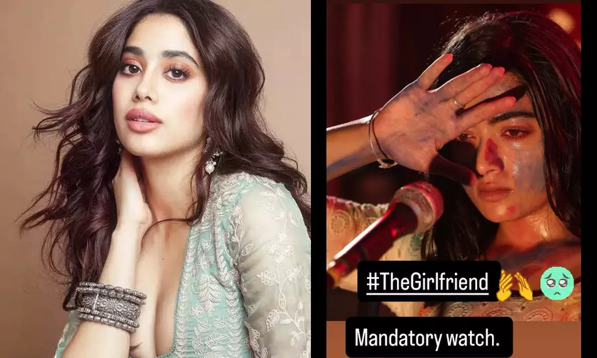 Janhvi Kapoor Calls Rashmika’s The Girlfriend A Must-Watch