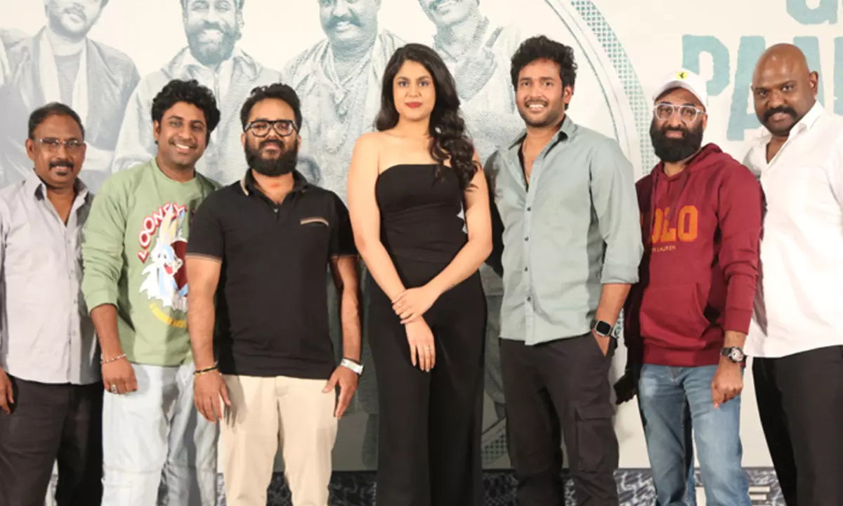 Faria Abdullah Joins Forces With Mathu Vadalara Star Faria Abdullah Joins Forces With Mathu Vadalara Star