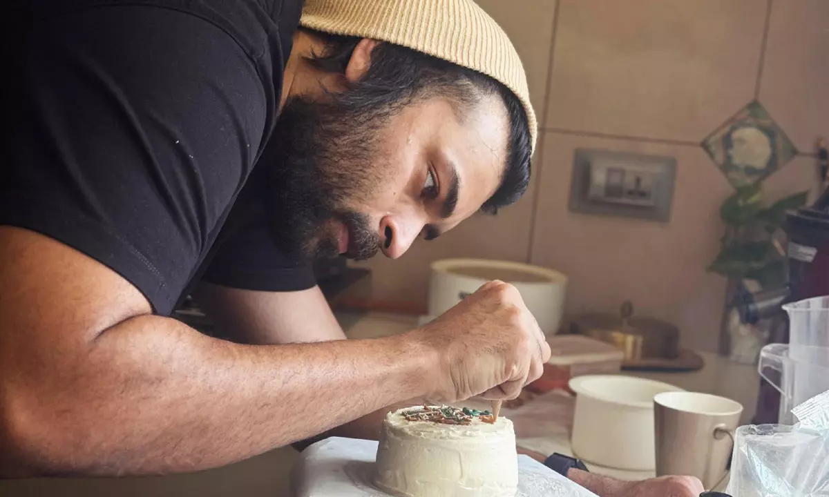 Varun Tej turns MasterChef for his baby boy