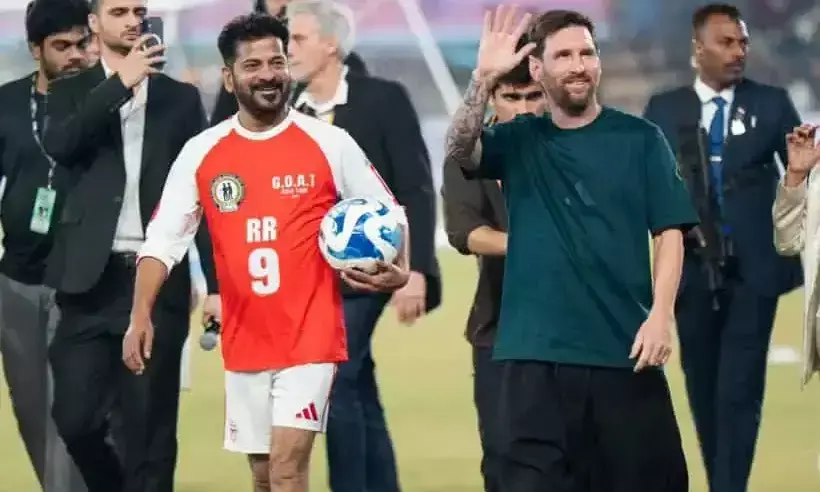 Revanth Reddy Did It: Messi Event Is Smashing Success! Revanth Reddy Did It: Messi Event Is Smashing Success!