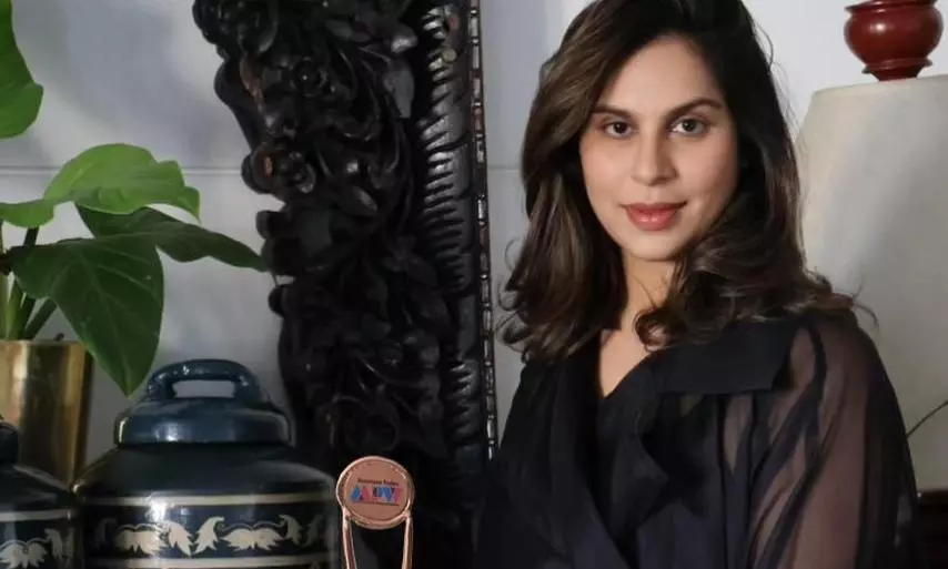 Upasana Konidela Flaunts Baby Bump While Holding Award in Hand