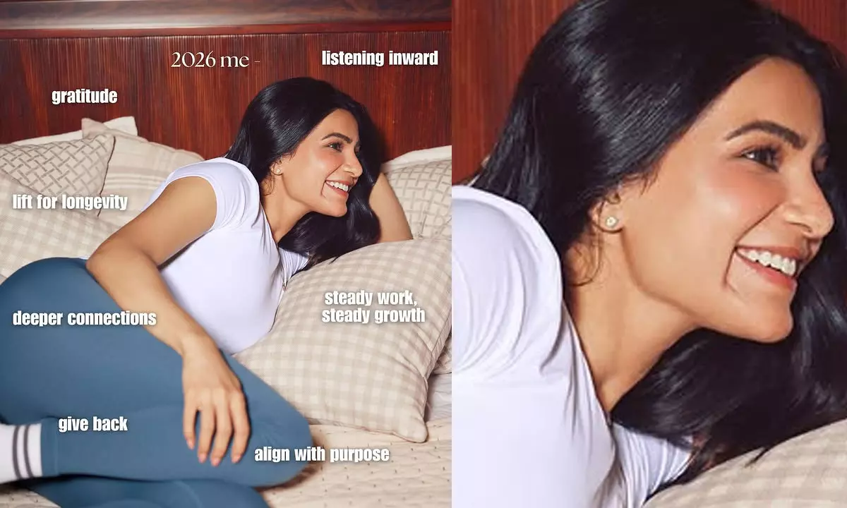 Samantha Ruth Prabhu Sets Powerful 2026 Goals After Wedding Samantha Ruth Prabhu Sets Powerful 2026 Goals After Wedding