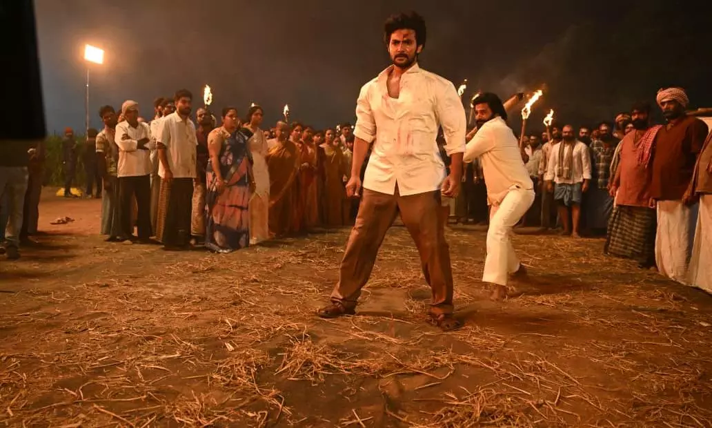 Hero Gets Injured On Sets, Continues Shoot Despite Pain Hero Gets Injured On Sets, Continues Shoot Despite Pain