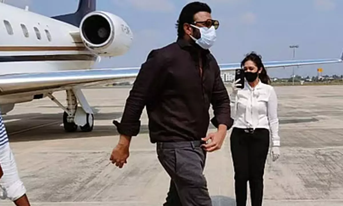 Prabhas Took A Private Jet: Here’s Why!