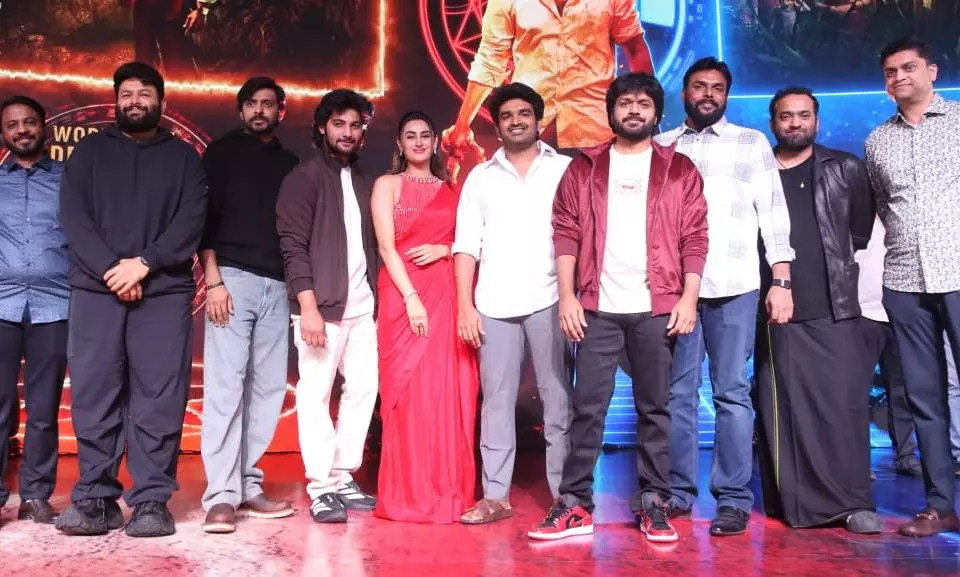 Shambhala Pre-Release Event Raises Expectations for Aadi Sai Kumar