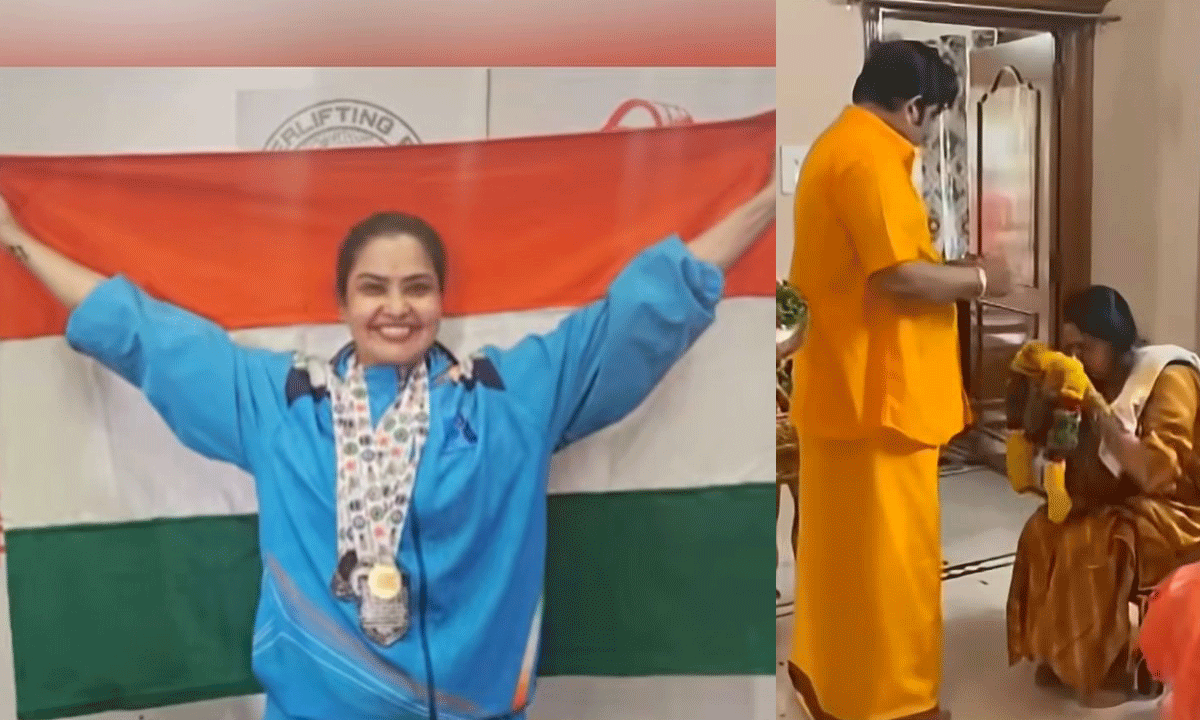 Actress Pragathi Responds to Venu Swamy’s Claims on Powerlifting Medals
