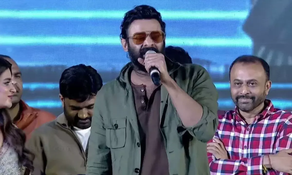 What Now! Prabhas Says “He” Is The Hero of Raja Saab!