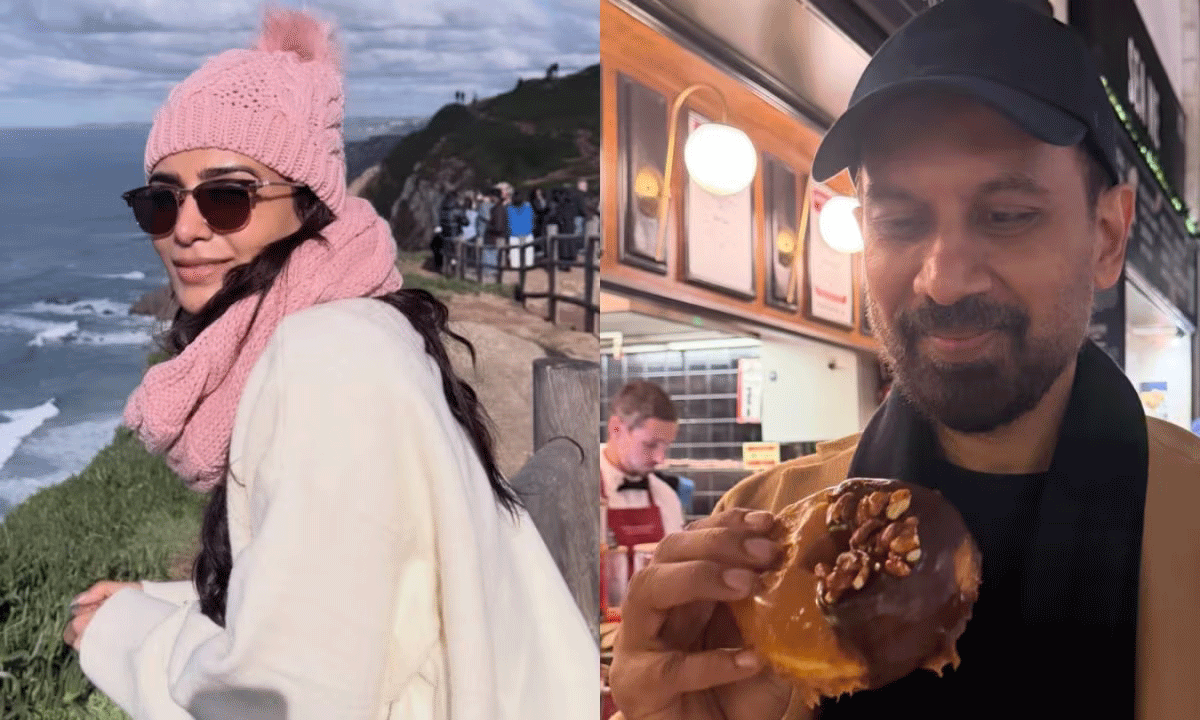 New Year Eve: Samantha & Raj’s First Public Vacation In Lisbon