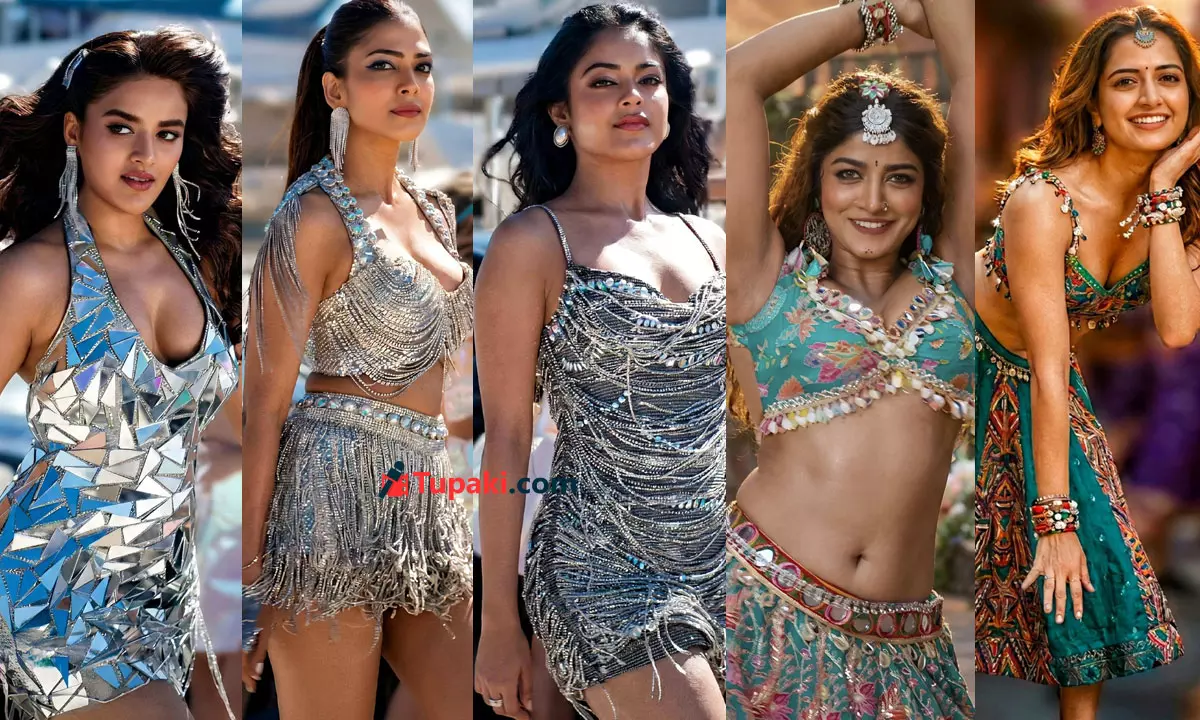 A Glam Talk: Raja Saab Beauties Vs Raviteja’s Heroines A Glam Talk: Raja Saab Beauties Vs Raviteja’s Heroines