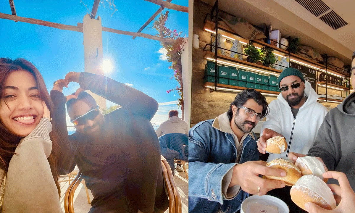 Vijay Rashmika Rome Vacation Turns Romantic