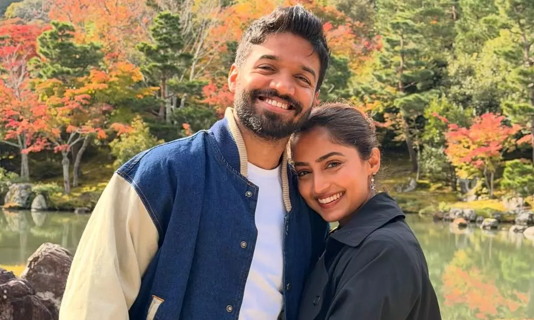 Reba Monica John and Her Husband Celebrate Love