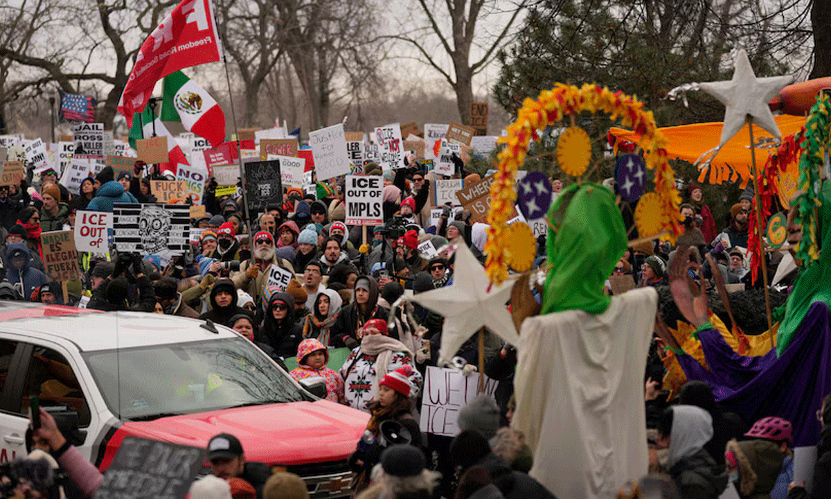 Anti Trump Movement? Minneapolis Hits Streets