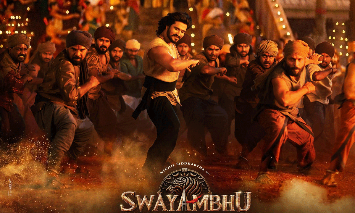 Nikhil looks stylish and masculine from Swayambhu