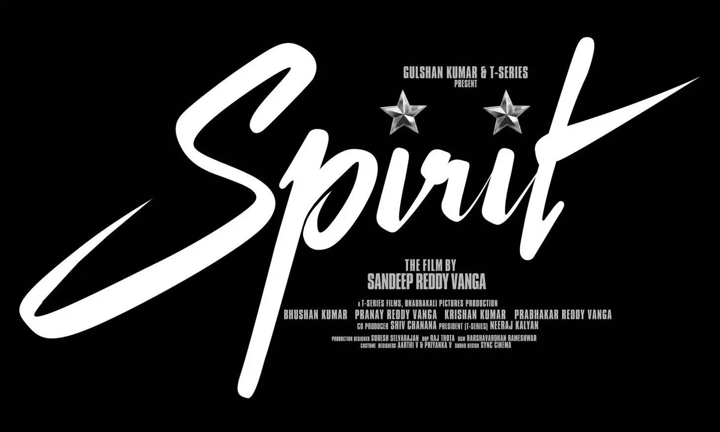 Intense Storm: Prabhas and Sandeep lock Spirit release date