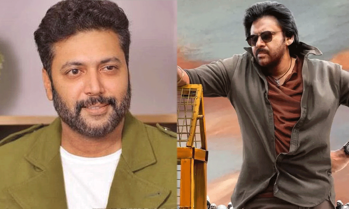 Jayam Ravi Requests Director To Do Pawan Kalyan’s Movie