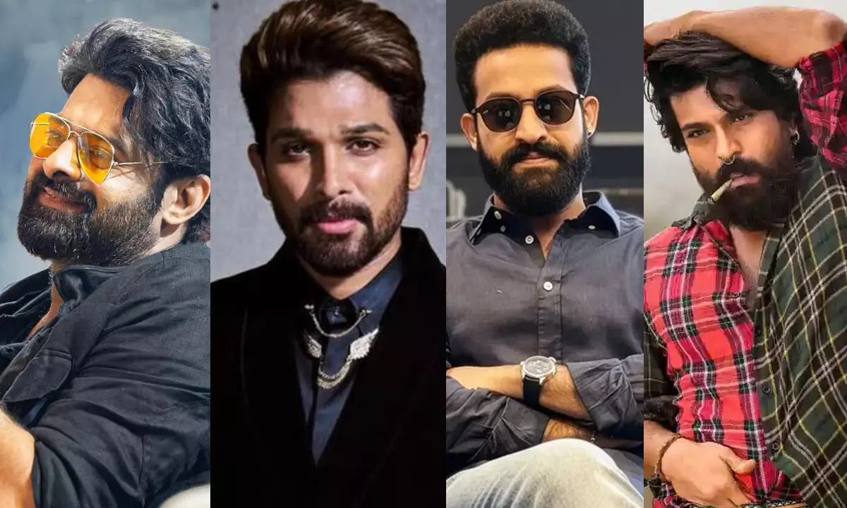 Prabhas & Allu Arjun Ahead - Charan & NTR Lagging Behind