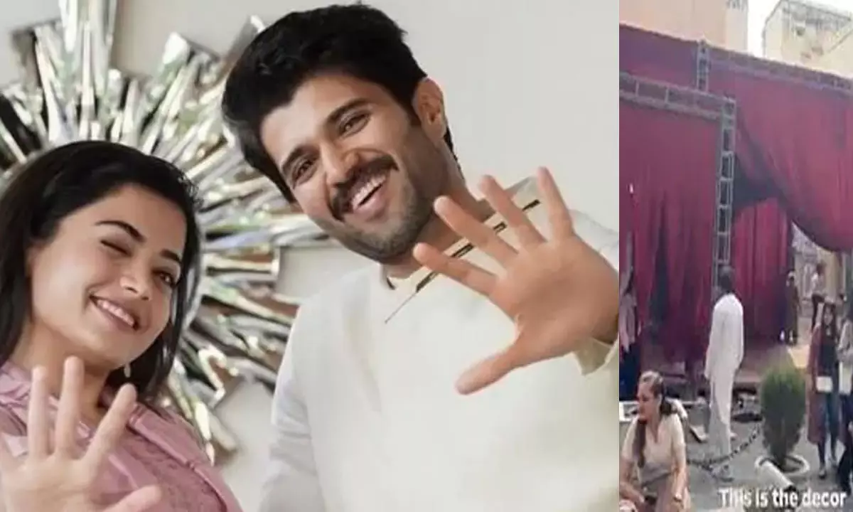 Vijay Devarakonda and Rashmika Wedding Venue Decoration Video Goes Viral; Is It true?