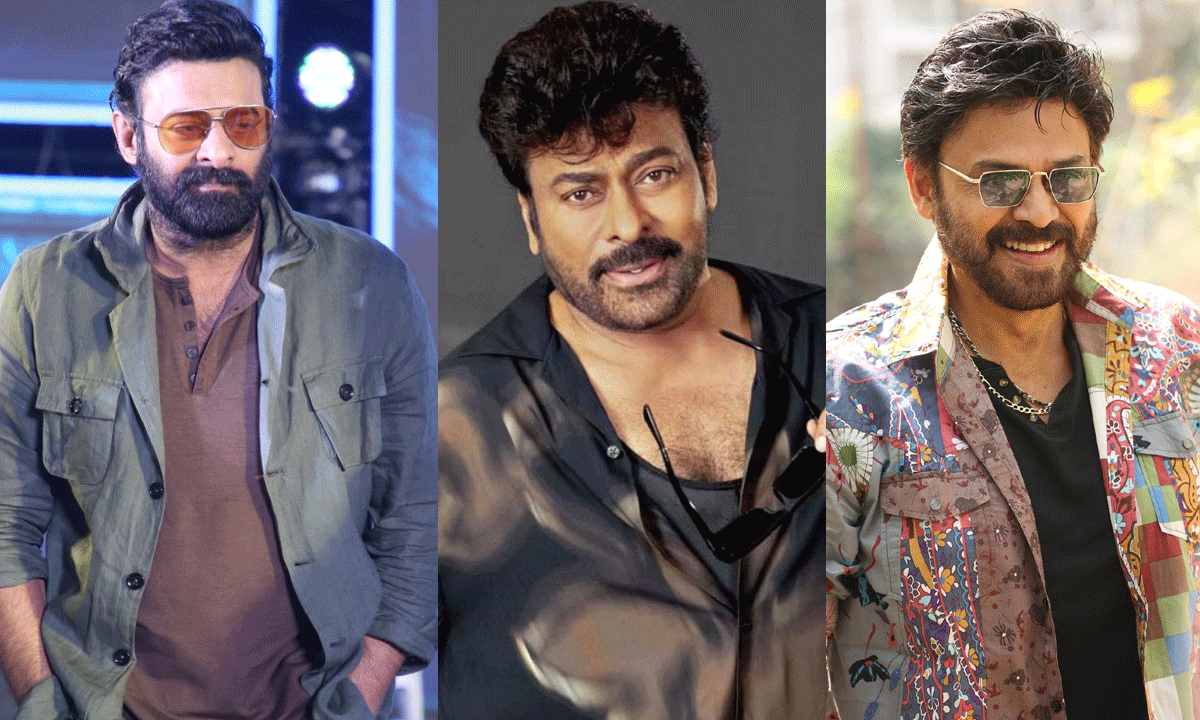 Prabhas Vs Chiru Vs Venky: Big Fight For Next Festival?