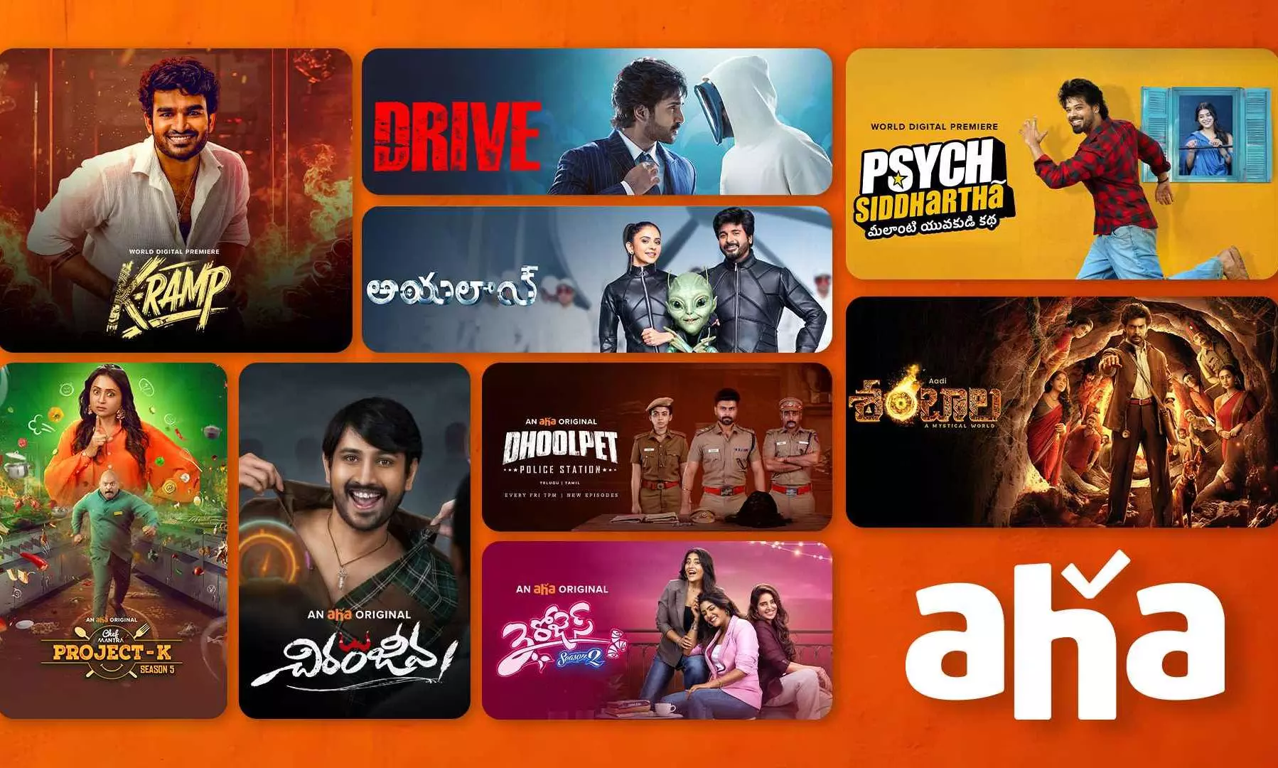 Aha brings blockbuster content: Originals and successful acquisitions