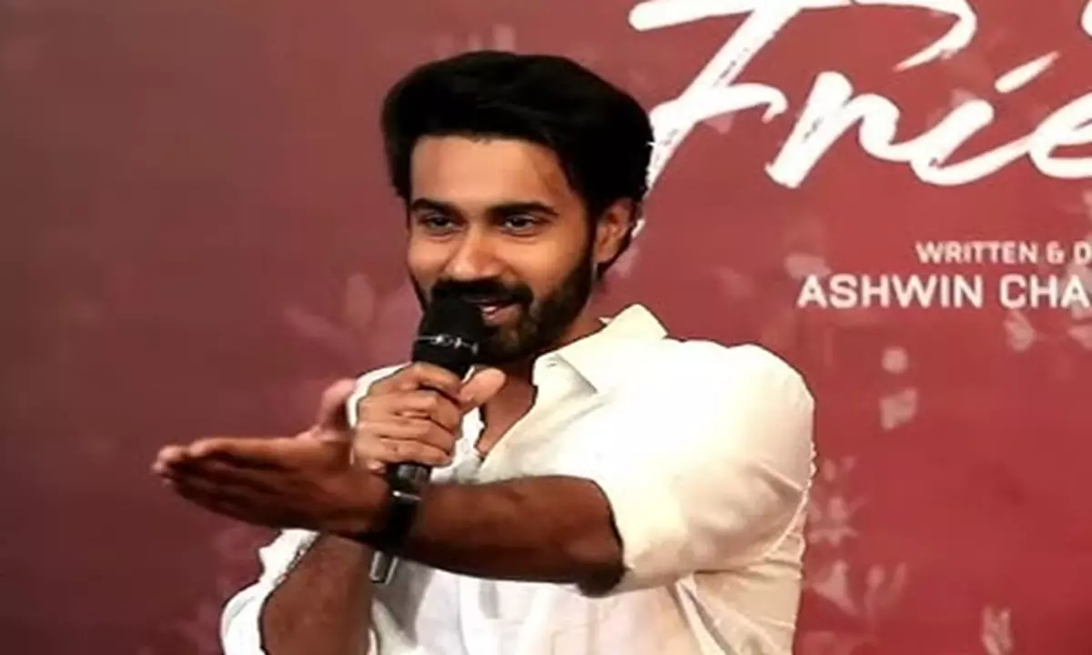 Prabhas anna shared Couple Friendly trailer out of love for us: Santosh Soban